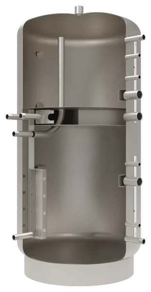 PFW cutaway view without insulation