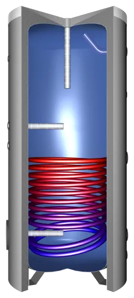 HRSS cutaway view, insulation in silver