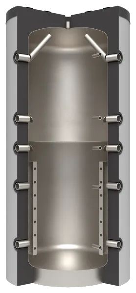 JPSL cutaway view, insulation in silver