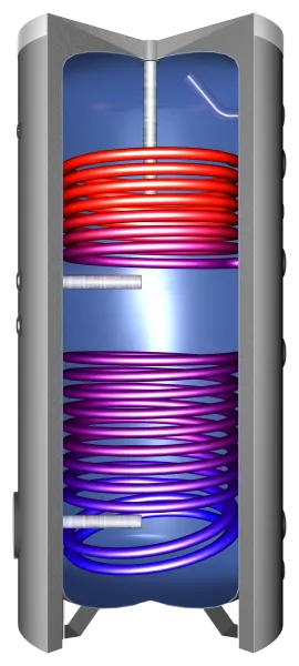 HSRS cutaway view, insulation in silver